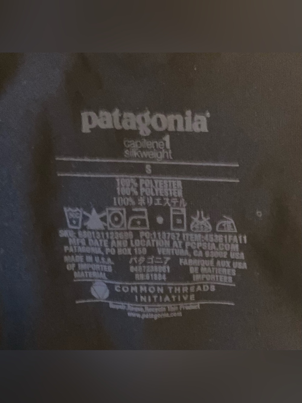 Patagonia Capilene 1 Silkweight Scoop Neck Shirt - Picture 4 of 4